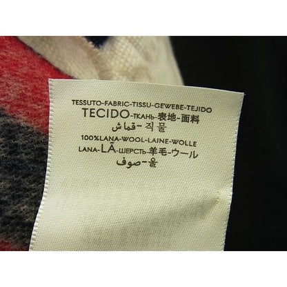 Gucci Muffler Sherry Line Ivory 100% Wool GG Pattern Scarf — view 6