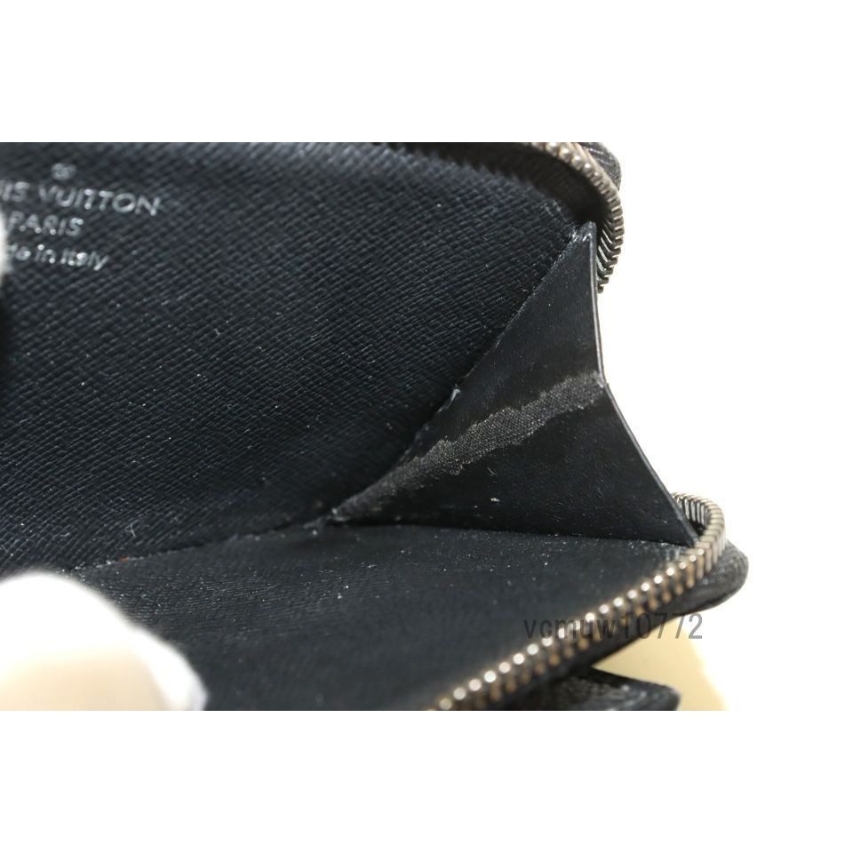 Louis Vuitton Monogram Eclipse Hybrid Wallet Leather Zip Around Bifold — view 7
