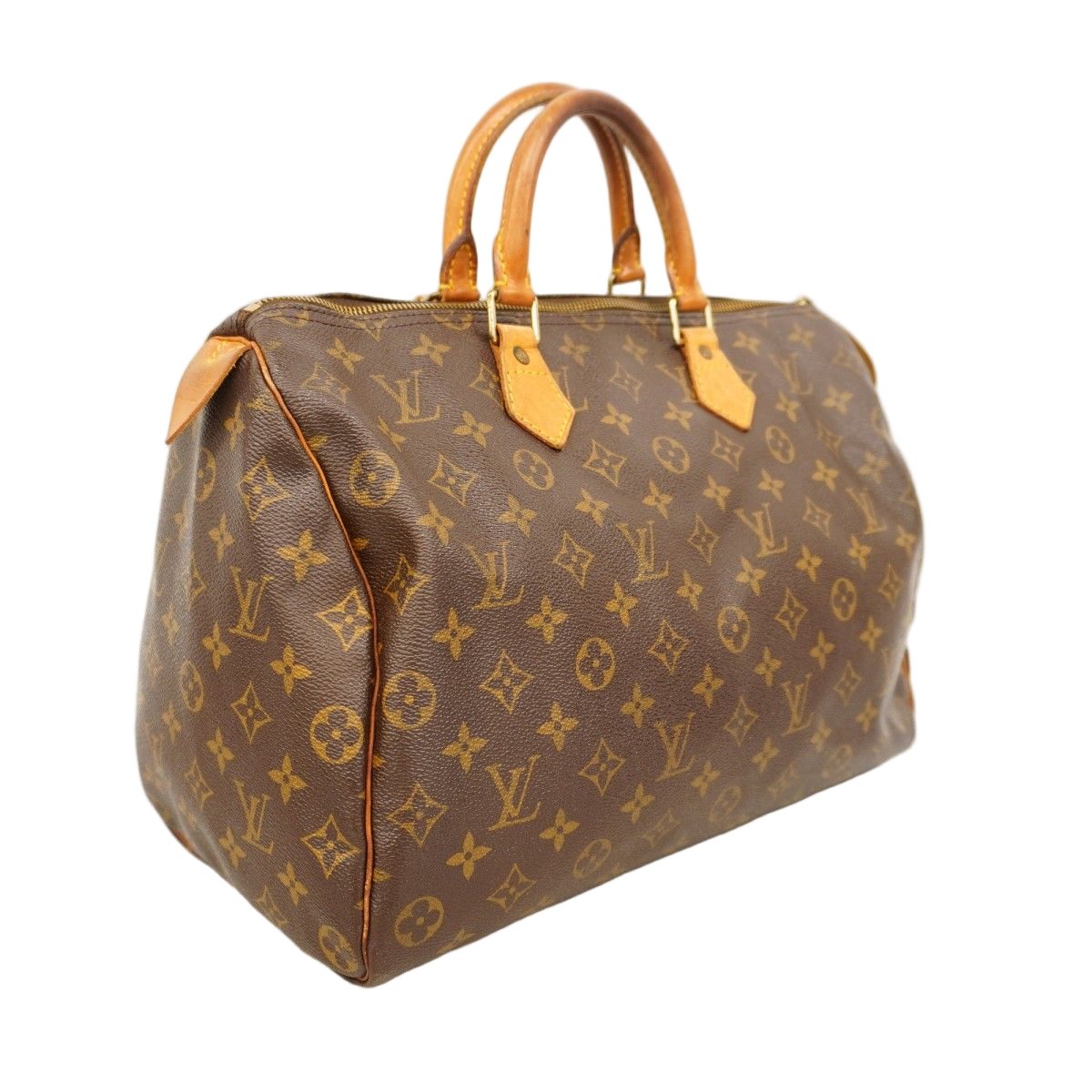 Louis Vuitton Handbag Monogram Speedy 35 Brown — view 2