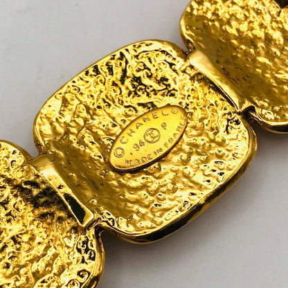 Chanel CC Logo Vintage Brooch Gold — view 5