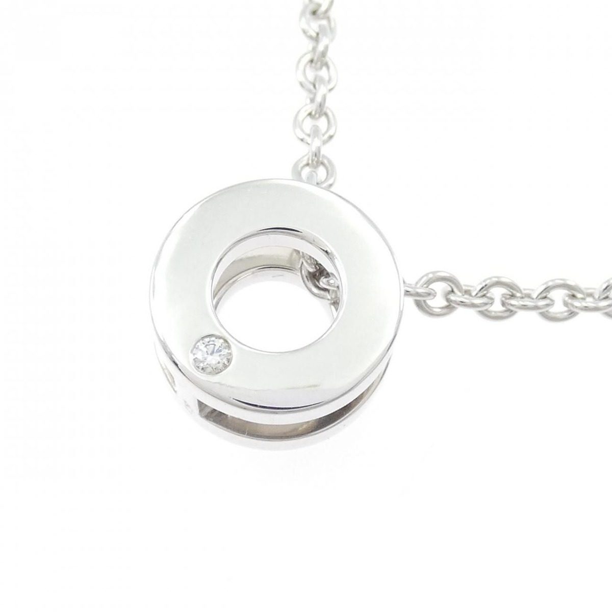 Hermes Diamond Necklace Gold — view 4