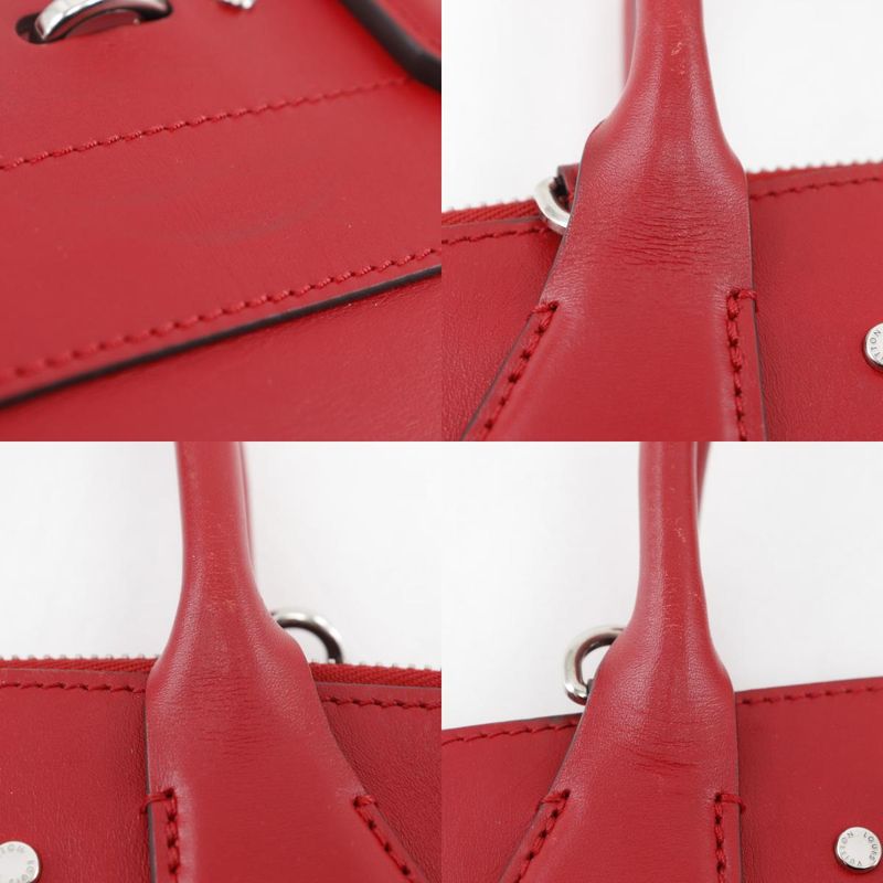 Louis Vuitton City Steamer PM 2WAY Shoulder M51030 Calf Rouge Red Du4165 Ladies