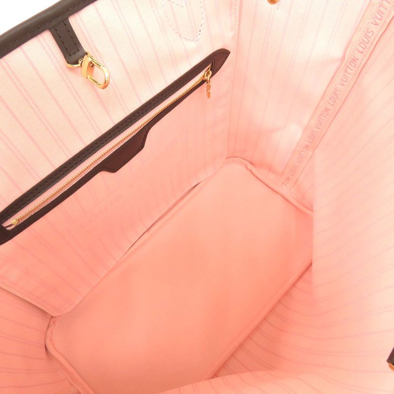 Louis Vuitton Current New Shape Neverfull MM Damier Rose Ballerine N40598 Tote