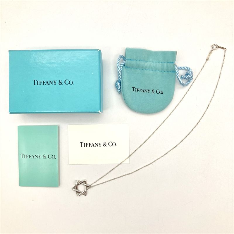 Tiffany & Co Tiffany & Co Star Of David Necklace Sv925 25g Silver Unisex