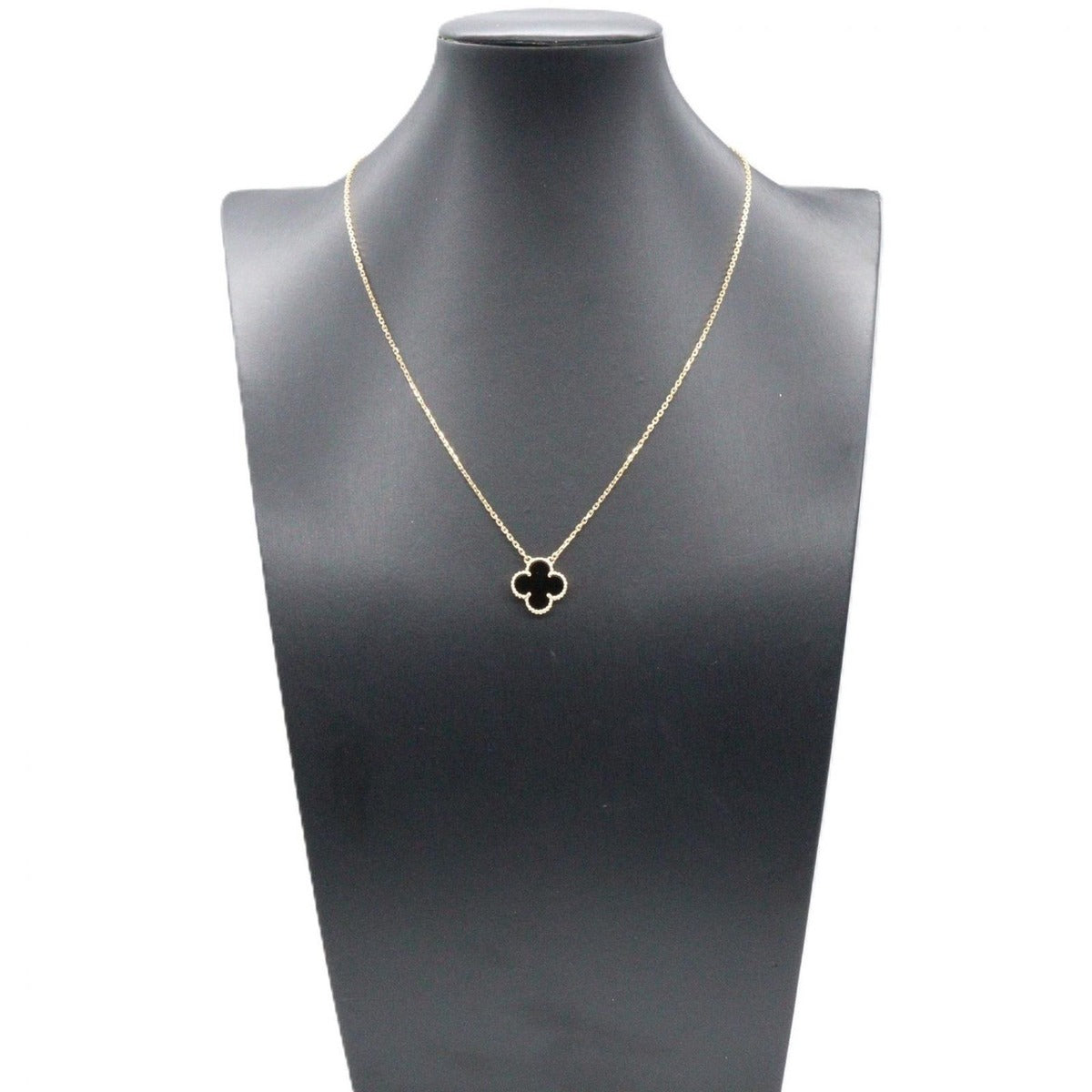 Van Cleef & Arpels Necklace Vintage Alhambra Onyx — view 5