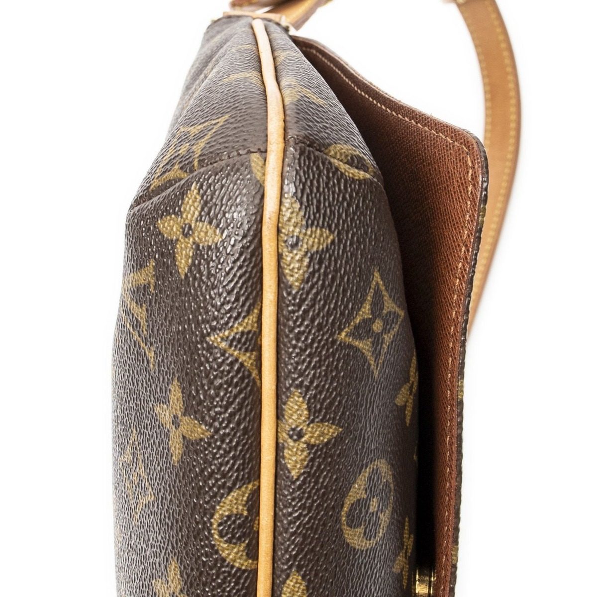 Louis Vuitton Musette Tango Brown Monogram Canvas Messenger Bag — view 8