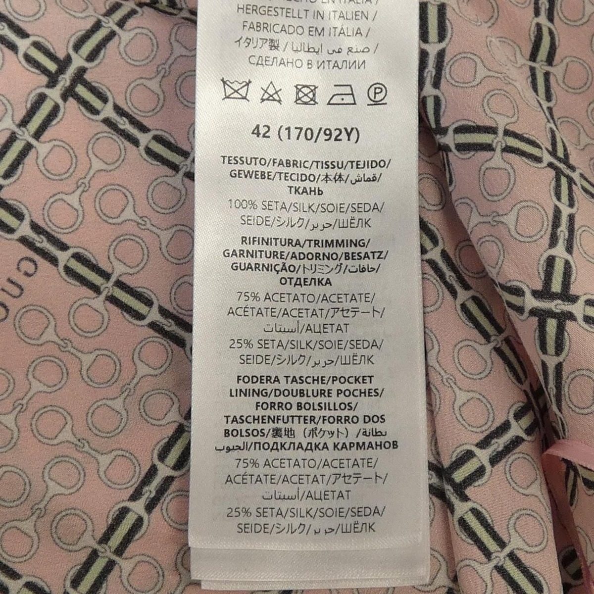 Gucci Zasax Dress Pink — view 3