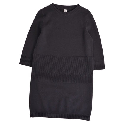 Hermes Dress Knit 3/4 Sleeve Cashmere Top les