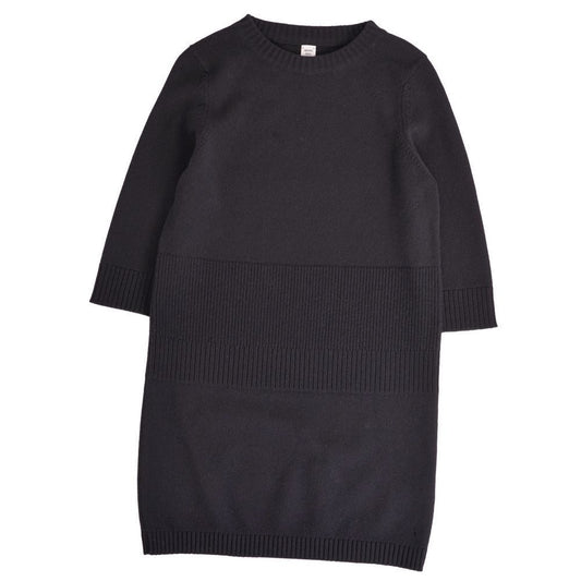 Hermes Dress Knit 3/4 Sleeve Cashmere Top les