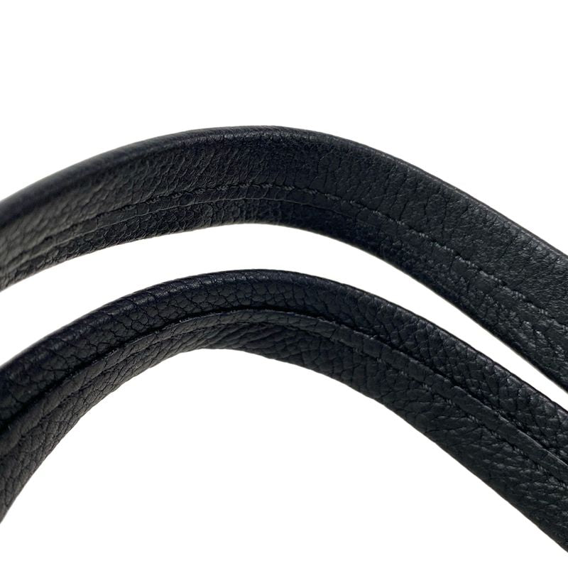 Celine Tote Bag Cabas Phantom Small With Belt Black Leather