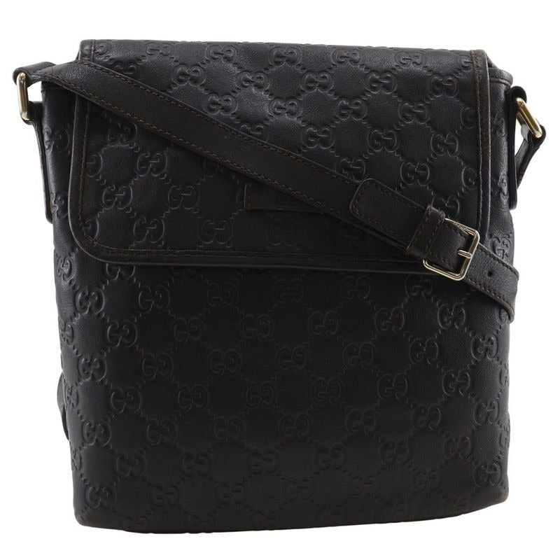 Gucci GG Guccissima Leather Brown Shoulder Bag
