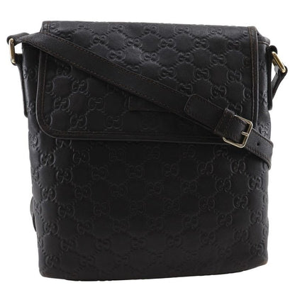 Gucci GG Guccissima Leather Brown Shoulder Bag