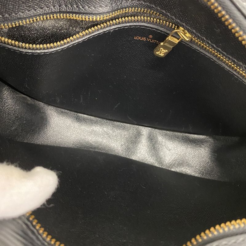 Louis Vuitton Epi Genefeuille Shoulder Bag M52152 Noir Black Women