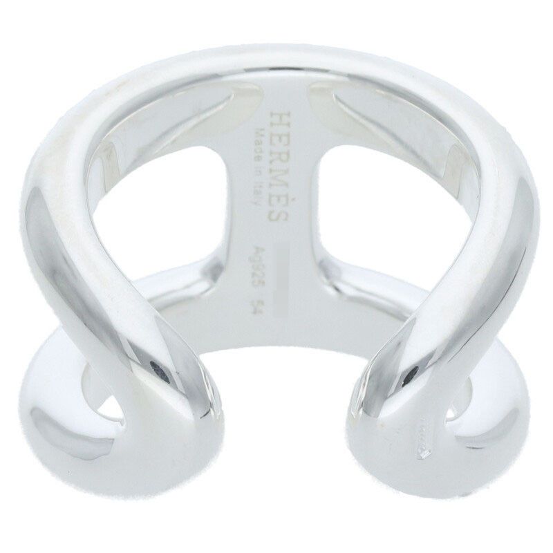 Hermes Osmose GM Osmose GM Silver Ring Men's 54 14