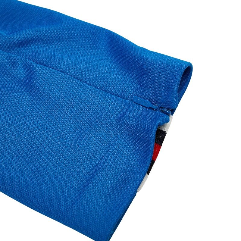 Gucci Webline Pants Sideline Size: XL 467527 Blue Multicolor Polyester Cotton