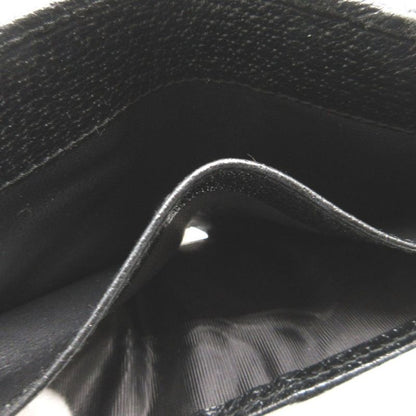 Gucci 154182 GG Canvas Leather Black W Hook Wallet 0111 Gucci