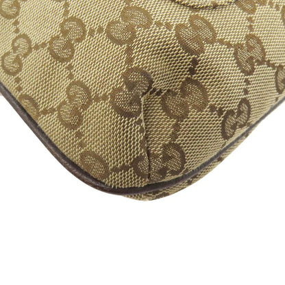 Gucci 122798 GG Shoulder Bag Canvas Women