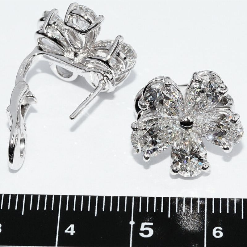 Bulgari Earrings 18K White Gold 10 P Diamonds 090 cte-vs2-ve — view 4