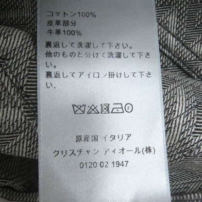 DIOR Homme 313d004b329x Cotton Cowhide CD Diamond Logo Allover Button Fly