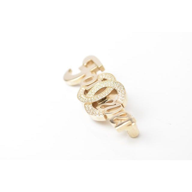 Chanel Brooch Pin Forever Rhinestone — view 3