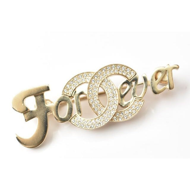 Chanel Brooch Pin Forever Rhinestone — view 5