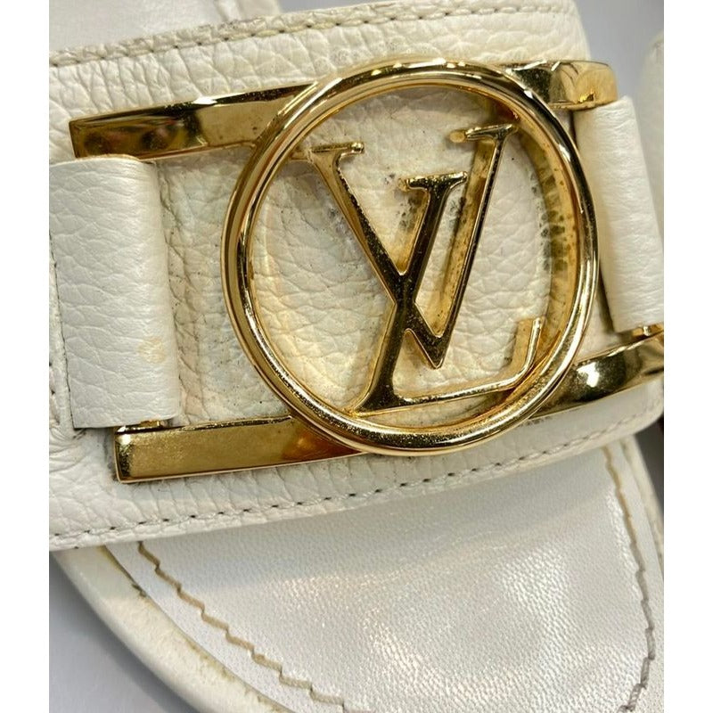 Louis Vuitton Lock It Line Sandals Size 36 — view 8