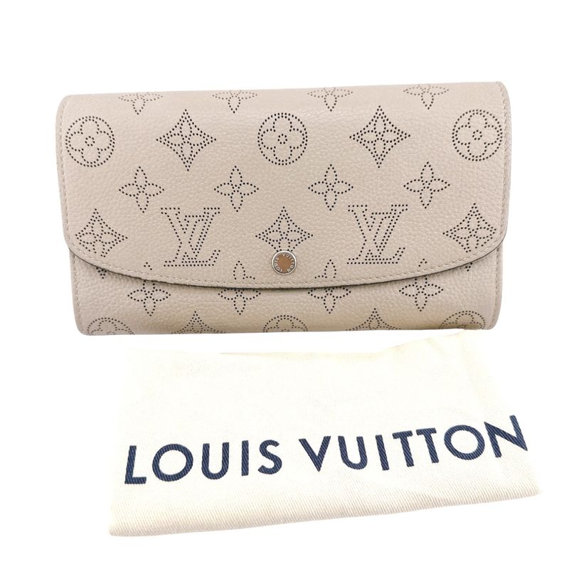 Louis Vuitton M60144 Monogram Long Wallet Portefeuille And Iris Long Wallet
