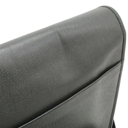 Louis Vuitton Taiga Alexei Shoulder Bag Crossbody Ardoise Black Silver Hardware