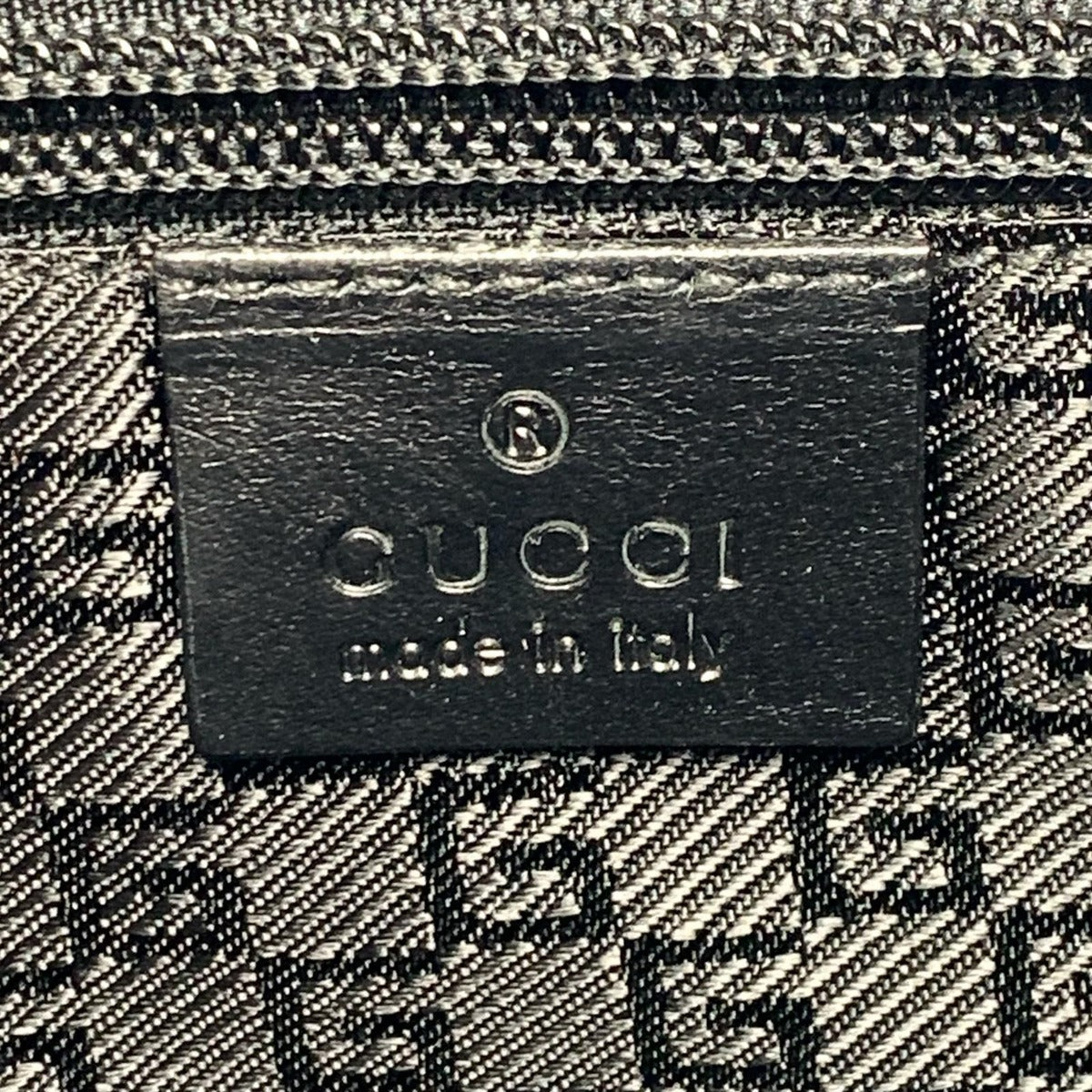Gucci Second Bag Canvas Black — view 6
