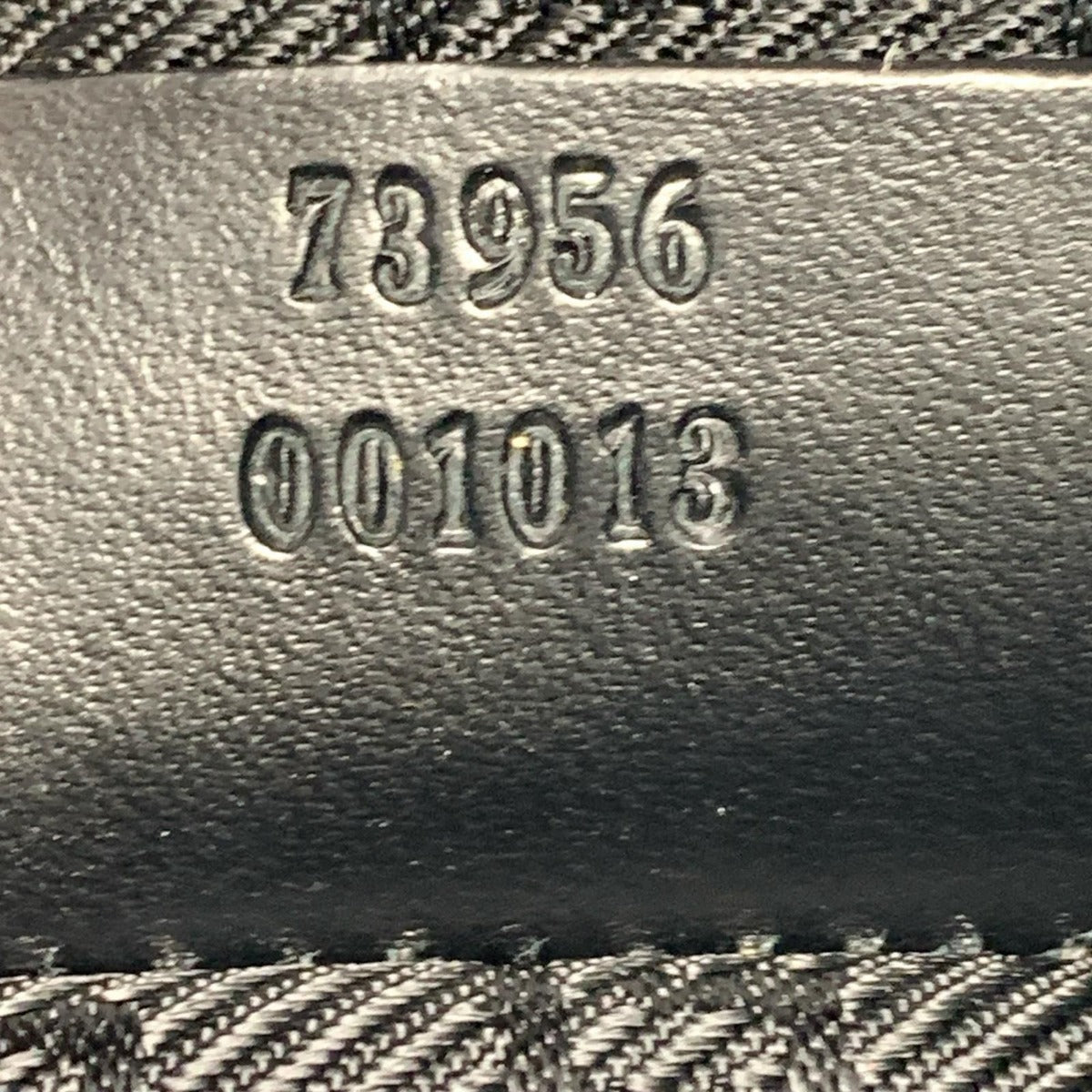 Gucci Second Bag Canvas Black — view 7