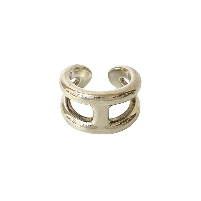 Hermes Osmozu PM Silver 925 Ring Accessory No 11