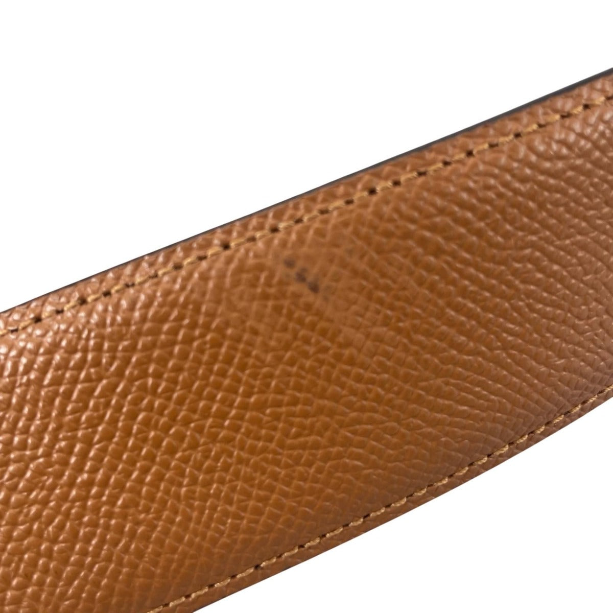 Bvlgari Leather Brown Belt Gold — view 10