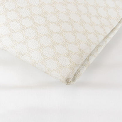 Celine Macadam Pattern Tote Bag Canvas Ladies White Blazon Engraved Logo