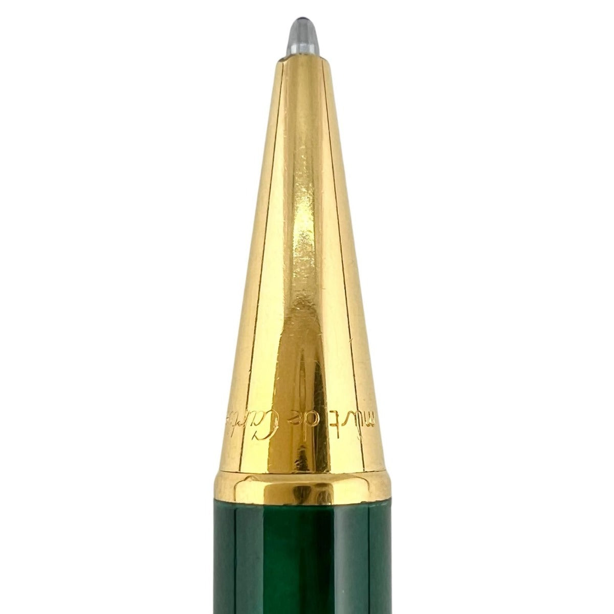 Cartier Vintage 89 S Must de Cartier Trinity Ballpoint Pen Malachite — view 6