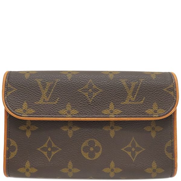 Louis Vuitton Waist Bag Pochette Florentine Monogram Canvas Monogram Gold