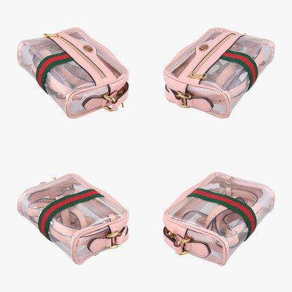 Gucci Ophidia Pink And Multicolor PVC And Leather 517350