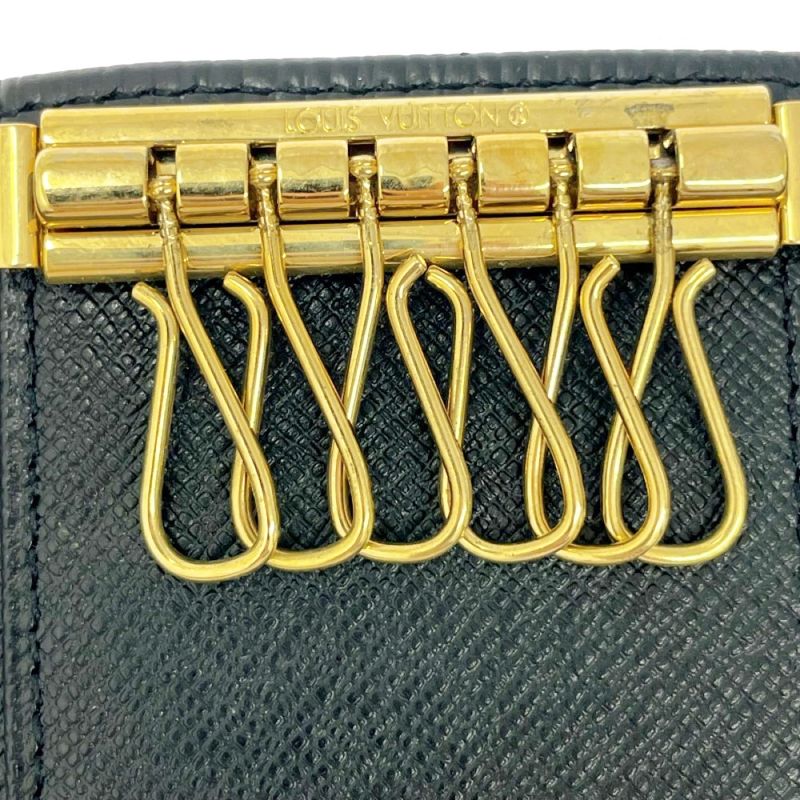 Louis Vuitton M63812 Epi Leather Multicles 6 Key Case Noir Black 303014 Key Case