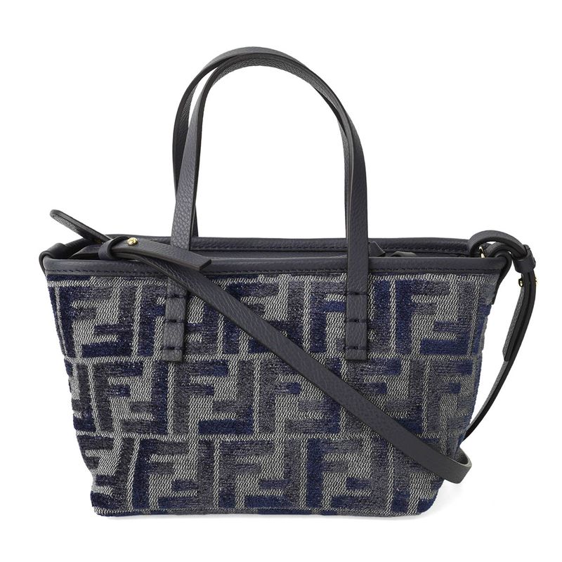Fendi Handbag Roll Mini Blue
