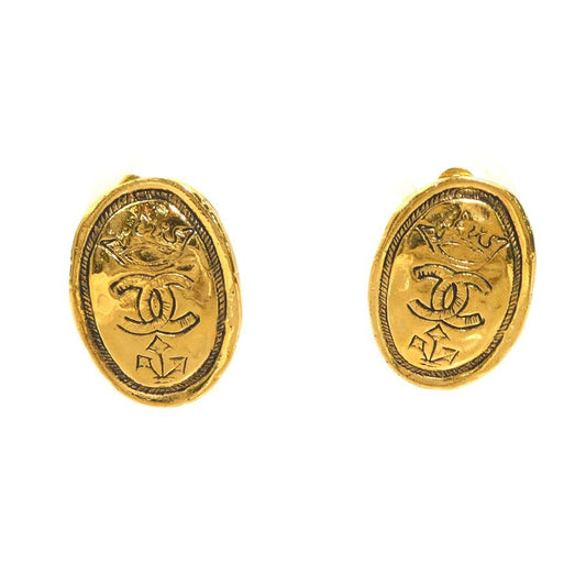 Chanel Earrings CC Logo