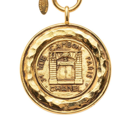 Chanel CC Logo 31 Rue Cambon Paris Gold Plated