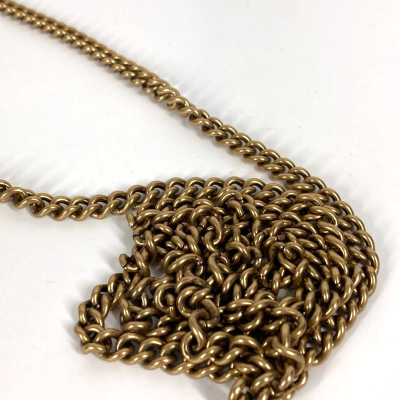 Gucci Shoulder Bag GG Cherry Cacrambo Rhinestone Logo 481291 GG Supreme Canvas