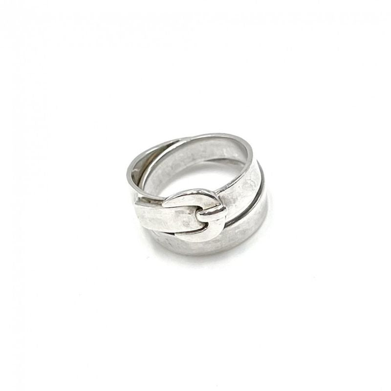 Hermes Ring Double Tru-ring Belt Accessory Jewelry Small Item 49 Size