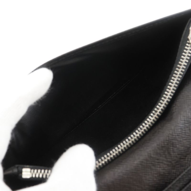 Louis Vuitton Portefeuille Blazer N62665 Damier Graphite Canvas Black Sp4069