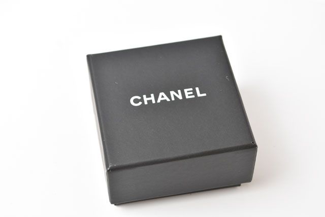 Chanel Earrings Chanel Swing Earrings CC Mark Coco Rhinestone Chien Pan Gold