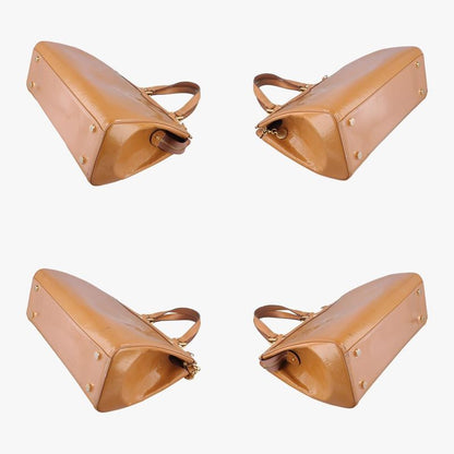 Louis Vuitton Blair GM Beige Vernis M91621sr1133