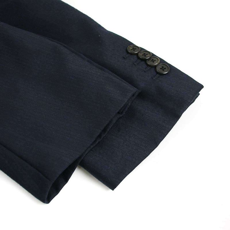 Prada 2017 Striped Wool 2b Setup Suit Uaf420 1n0t Navy 50