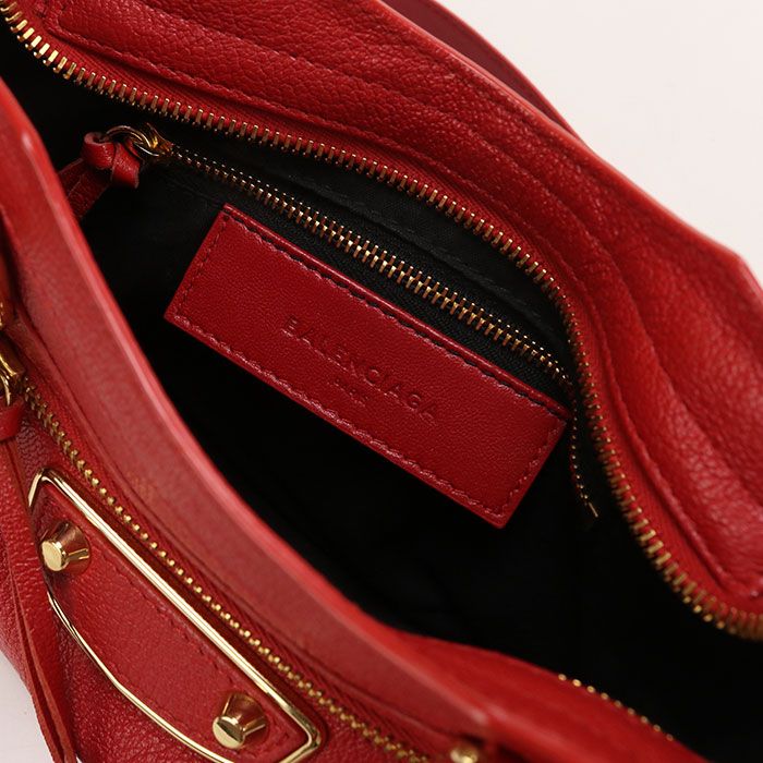 Balenciaga Classic Mini City 390160 Handbag Leather Women