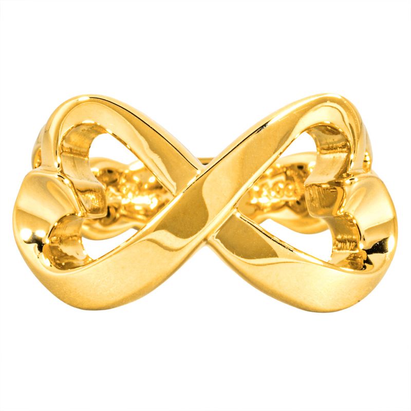 Tiffany & Co Tiffany & Co Double Rubbing Heart Ring Ring Approx 9 18K Yellow