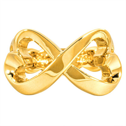 Tiffany & Co Tiffany & Co Double Rubbing Heart Ring Ring Approx 9 18K Yellow