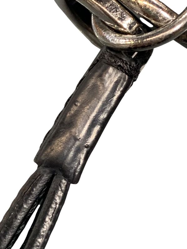 1594 Louis Vuitton M61950 Cx1108 Porte Cles Dragonne Key Holder Black Accessorie